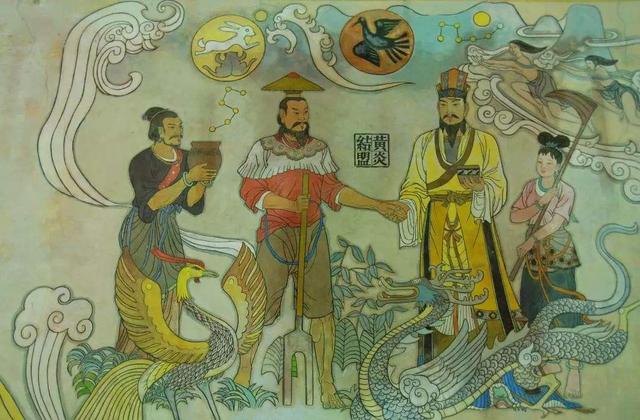 古中国第一场有文字记载的上古之战，场面颇为壮观