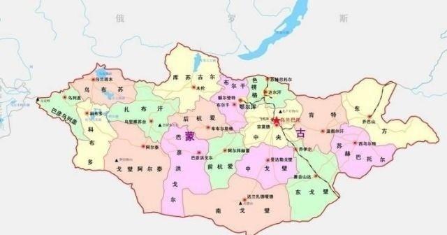 首先就要来看看外蒙古的地理位置,设想一下,我们一旦收复了外蒙古